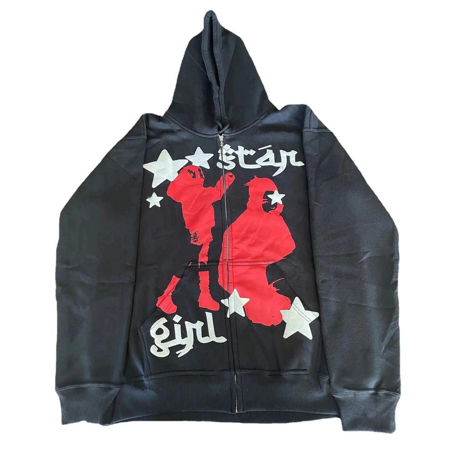 Oversized Urban Vibes ZIP-Hoodie for Women - BLITZBUY