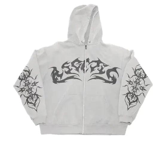Oversized Urban Vibes ZIP-Hoodie for Men - BLITZBUY