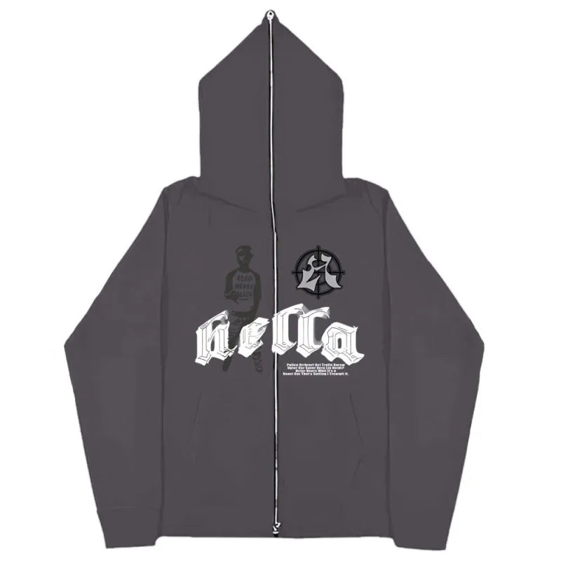 Oversized Urban Vibes ZIP-Hoodie for Men - BLITZBUY