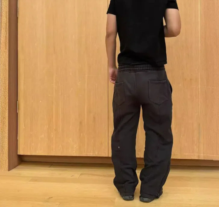 Stretch Rope Sweatpants Casual Trousers - BLITZBUY