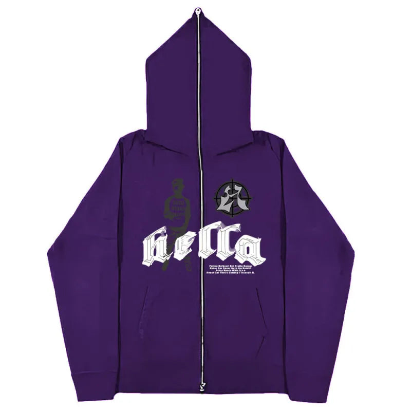 Oversized Urban Vibes ZIP-Hoodie for Men - BLITZBUY