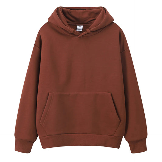 Fleece - Lined Oversized Hoodie - 8OUT