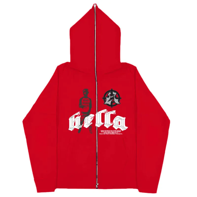 Oversized Urban Vibes ZIP-Hoodie for Men - BLITZBUY