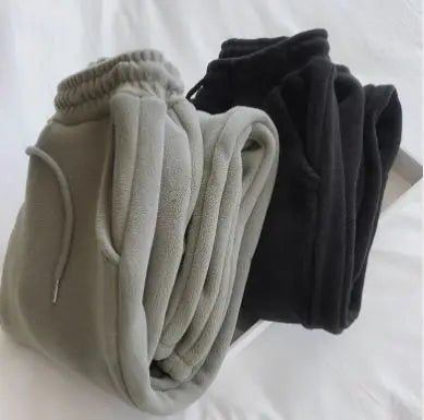 Loose Casual Wide - leg Sweatpants - 8OUT