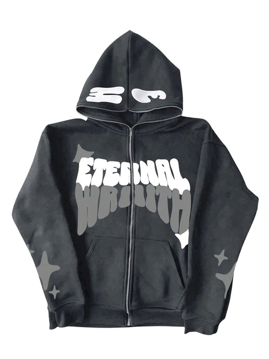 Oversized Urban Vibes ZIP - Hoodie for Men - 8OUT