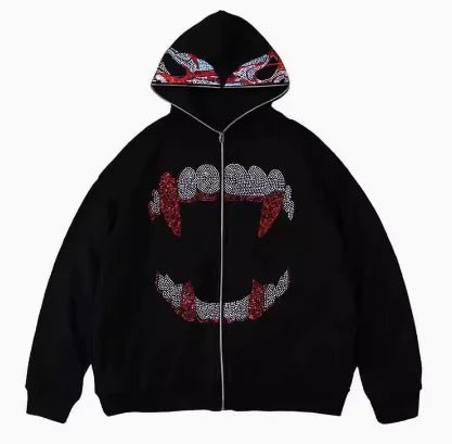 Oversized Urban Vibes ZIP - Hoodie for Men - 8OUT