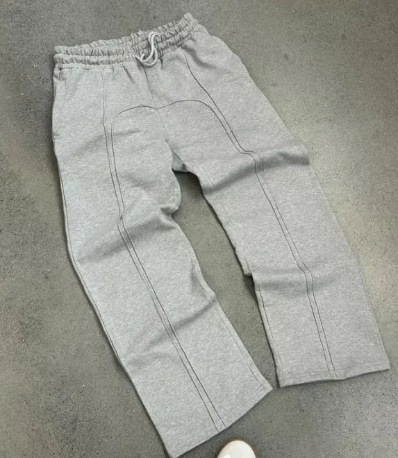 Stretch Rope Sweatpants Casual Trousers - BLITZBUY