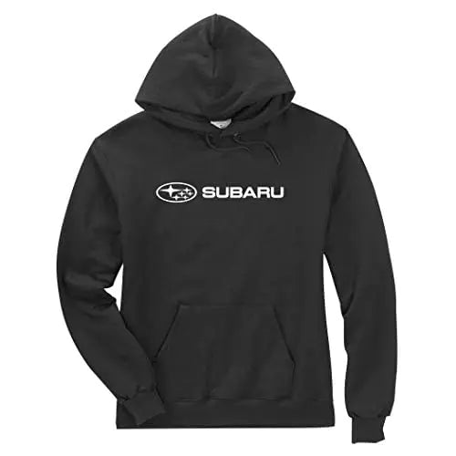 Subaru Logo Black Basic Hoodie - 8OUT