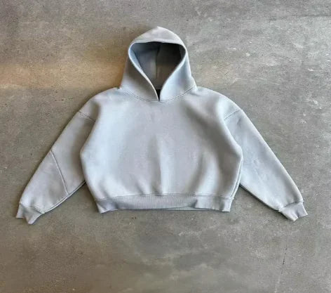 ComfyFit Unisex Solid Hoodie & Sweatpants Set - BLITZBUY
