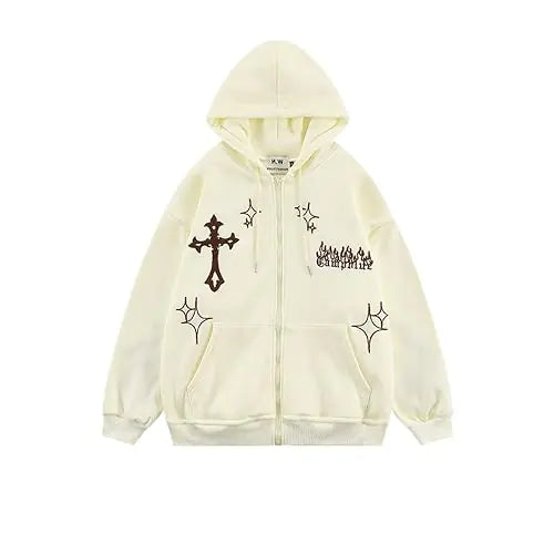 Oversized Urban Vibes ZIP-Hoodie for Men - BLITZBUY