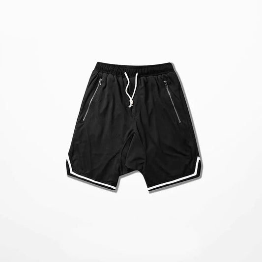 Vintage Streetwear Loose Fit Sports Shorts for Men - 8OUT